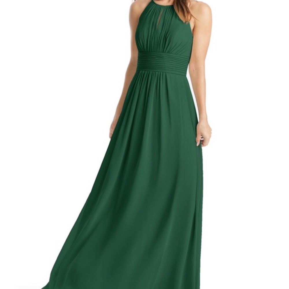 Dark Green Azazie Dress *NEW W TAGS*